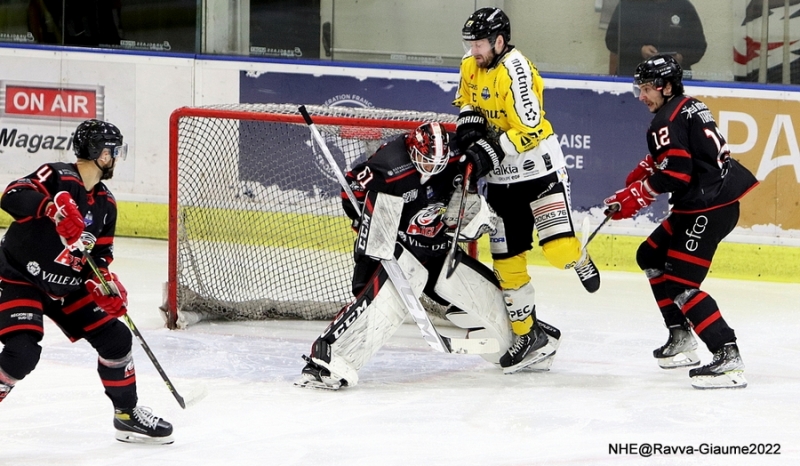 Photo hockey Ligue Magnus - Ligue Magnus : 44ème journée : Nice vs Rouen - Le come-back rouennais