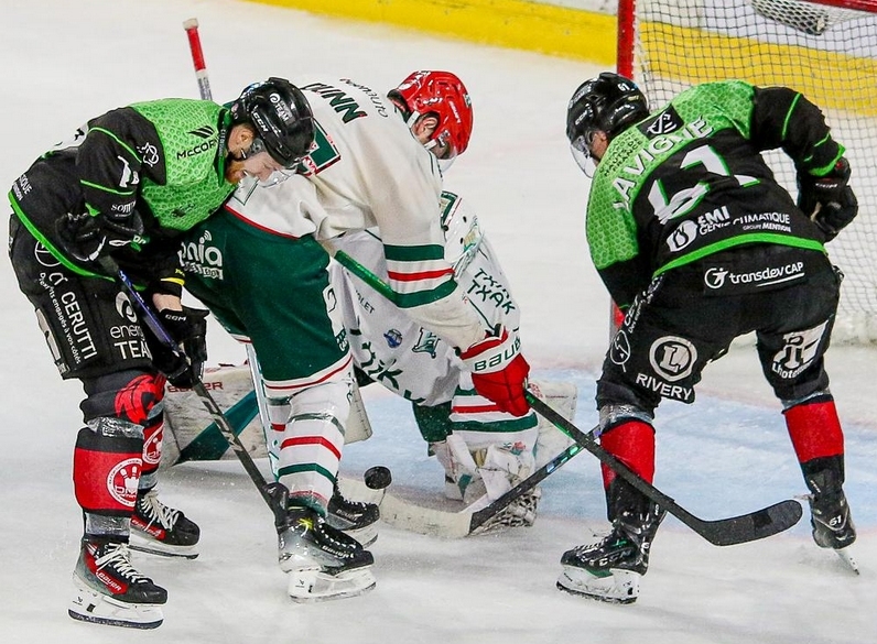 Photo hockey Ligue Magnus - Ligue Magnus : 44ème journée : Amiens  vs Anglet - Anglet s