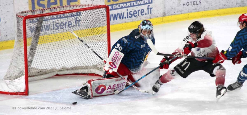Photo hockey Ligue Magnus - Ligue Magnus : 44ème journée : Grenoble vs Mulhouse - Les BDL invaincus à domicile Photo hockey Ligue Magnus - Ligue Magnus : 44ème journée : Grenoble vs Mulhouse - Les BDL invaincus à domicile