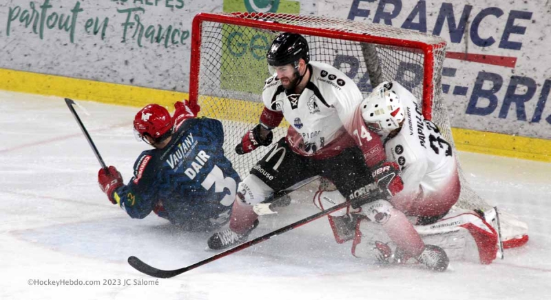 Photo hockey Ligue Magnus - Ligue Magnus : 44ème journée : Grenoble vs Mulhouse - Les BDL invaincus à domicile Photo hockey Ligue Magnus - Ligue Magnus : 44ème journée : Grenoble vs Mulhouse - Les BDL invaincus à domicile