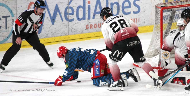 Photo hockey Ligue Magnus - Ligue Magnus : 44ème journée : Grenoble vs Mulhouse - Les BDL invaincus à domicile Photo hockey Ligue Magnus - Ligue Magnus : 44ème journée : Grenoble vs Mulhouse - Les BDL invaincus à domicile