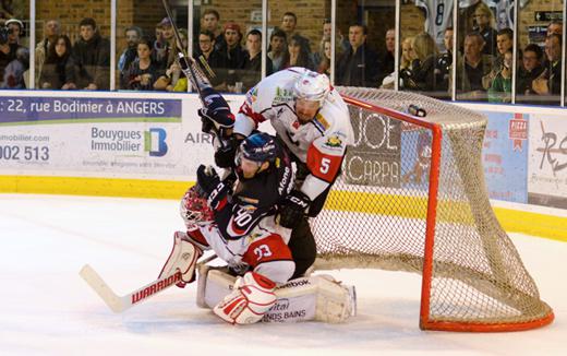 Photo hockey Ligue Magnus - Ligue Magnus : 4ème journée : Angers  vs Briançon  - Les Diables en voulaient plus