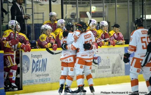 Photo hockey Ligue Magnus - Ligue Magnus : 4ème journée : Dijon  vs Epinal  - Les Gamyo se jouent de Dijon