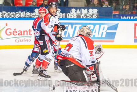 Photo hockey Ligue Magnus - Ligue Magnus : 4ème journée : Grenoble  vs Bordeaux - Du haut niveau entre les BDL et les Boxers 