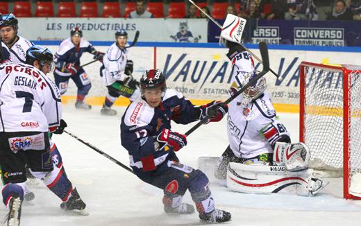 Photo hockey Ligue Magnus - Ligue Magnus : 4ème journée : Grenoble  vs Caen  - Victoire laborieuse des BDL