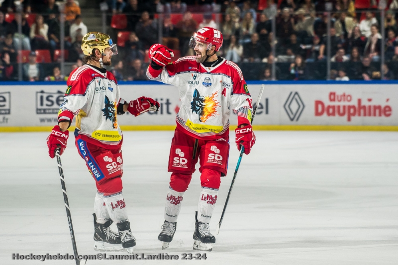 Photo hockey Ligue Magnus - Ligue Magnus : 4ème journée : Grenoble  vs Gap  - Grenoble enfonce Gap 
