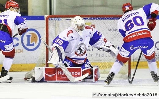 Photo hockey Ligue Magnus - Ligue Magnus : 4ème journée : Lyon vs Angers  - Des Lions vaillants et victorieux