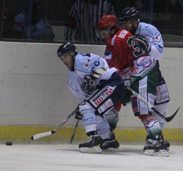 Photo hockey Ligue Magnus - Ligue Magnus : 4ème journée : Mont-Blanc vs Angers  - Les Ducs de justesse.