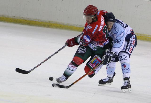 Photo hockey Ligue Magnus - Ligue Magnus : 4ème journée : Mont-Blanc vs Angers  - Les Ducs de justesse.