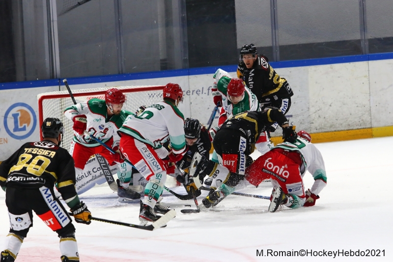 Photo hockey Ligue Magnus - Ligue Magnus : 4ème journée : Rouen vs Anglet - LM : Rouen, une victoire bon pour le moral.