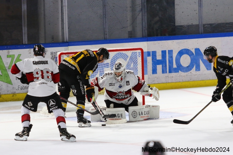 Photo hockey Ligue Magnus - Ligue Magnus : 4ème journée : Rouen vs Bordeaux - LM : Des Dragons à deux visages.