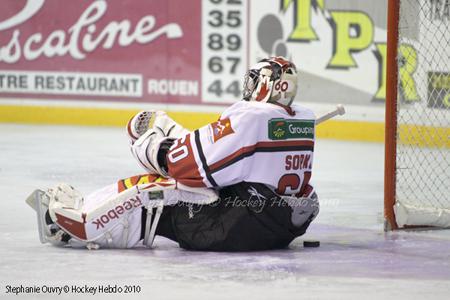 Photo hockey Ligue Magnus - Ligue Magnus : 4ème journée : Rouen vs Briançon  - Les Dragons se rassurent.