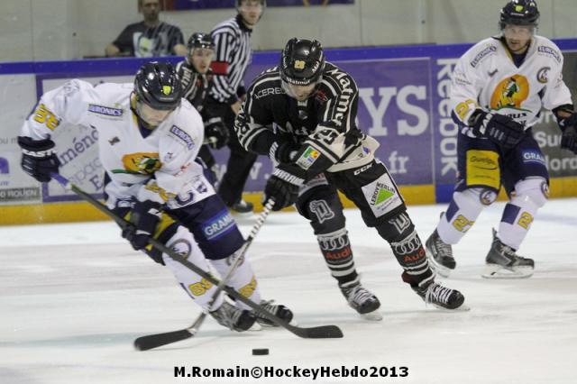 Photo hockey Ligue Magnus - Ligue Magnus : 4ème journée : Rouen vs Chamonix  - La preuve par six. 