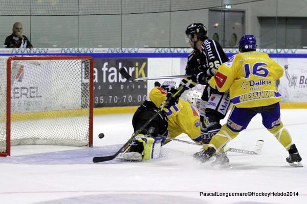 Photo hockey Ligue Magnus - Ligue Magnus : 4ème journée : Rouen vs Dijon  - Rendez-vous en terrain connu