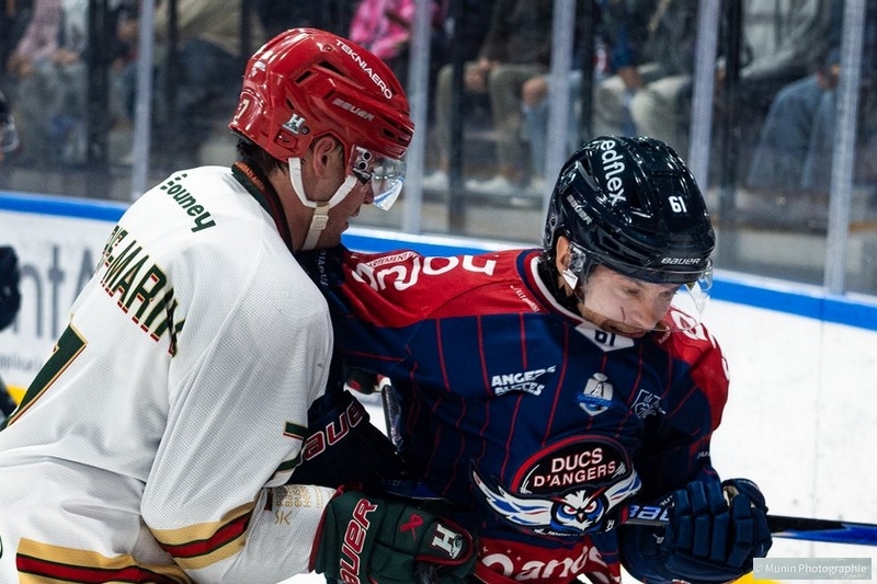 Photo hockey Ligue Magnus - Ligue Magnus : 4Ã¨me journÃ©e  : Angers  vs Anglet - Victoire d