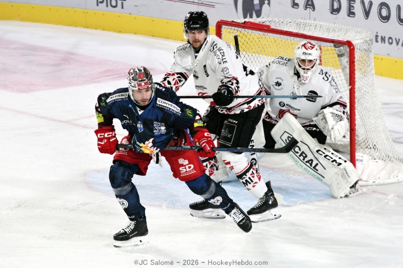 Photo hockey Ligue Magnus - Ligue Magnus : 4Ã¨me journÃ©e  : Grenoble  vs Amiens  - Grenoble confirme contre Amiens