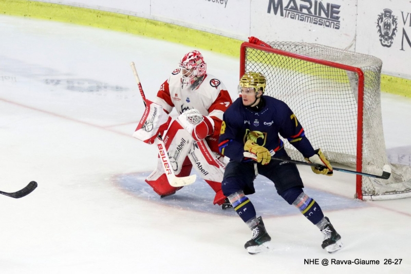 Photo hockey Ligue Magnus - Ligue Magnus : 4Ã¨me journÃ©e  : Nice vs Briançon  - Nice sans partage face à Briançon