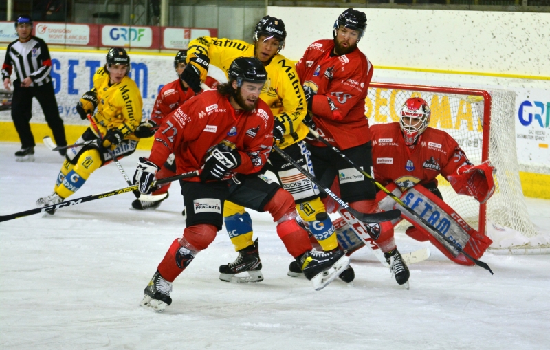 Photo hockey Ligue Magnus - Ligue Magnus : 4ème journée : Chamonix  vs Rouen - Un dénouement longtemps indécis !