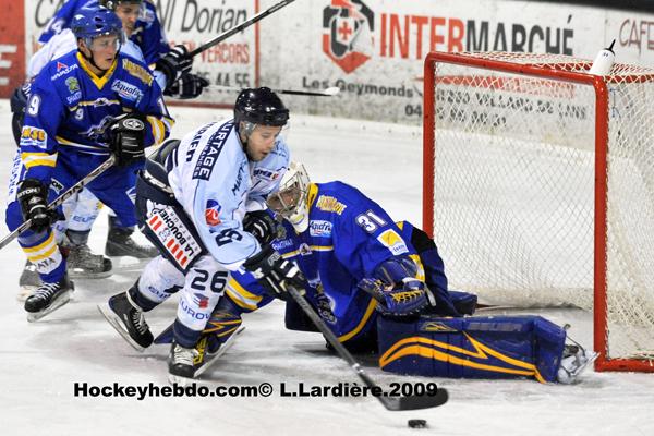 Photo hockey Ligue Magnus - Ligue Magnus : 4ème journée : Villard-de-Lans vs Angers  - Angers en leader 