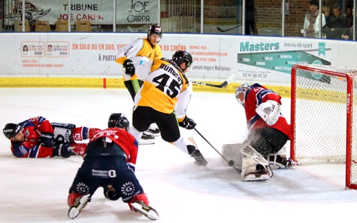 Photo hockey Ligue Magnus - Ligue Magnus : 5ème journée : Angers  vs Strasbourg  - Les Ducs s