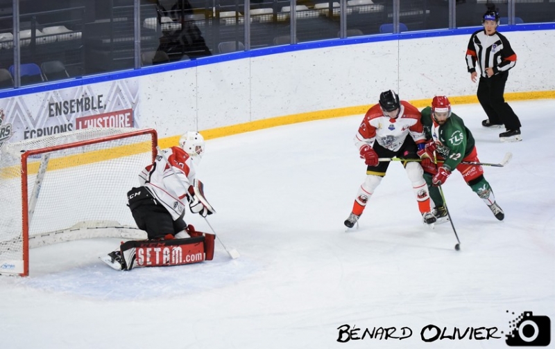 Photo hockey Ligue Magnus - Ligue Magnus : 5ème journée : Cergy-Pontoise vs Nice - Les Aigles renouent avec la victoire