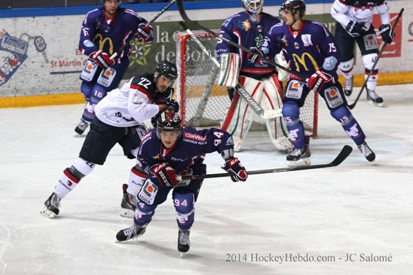 Photo hockey Ligue Magnus - Ligue Magnus : 5ème journée : Grenoble  vs Angers  - Grenoble fait le métier