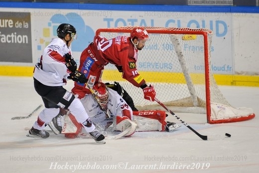 Photo hockey Ligue Magnus - Ligue Magnus : 5ème journée : Grenoble  vs Chamonix  - Grenoble - Chamonix: sans surprise