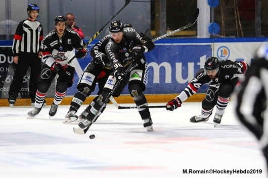 Photo hockey Ligue Magnus - Ligue Magnus : 5ème journée : Rouen vs Bordeaux - Des Dragons empruntés