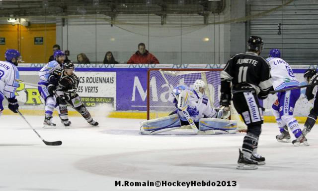Photo hockey Ligue Magnus - Ligue Magnus : 5ème journée : Rouen vs Villard-de-Lans - La fureur du Dragon