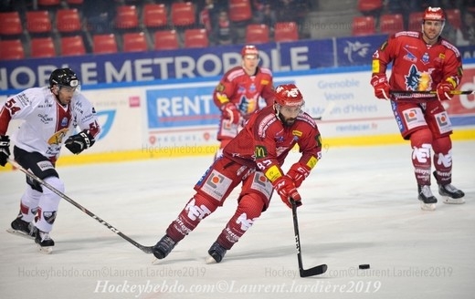 Photo hockey Ligue Magnus - Ligue Magnus : 5ème journée : Grenoble  vs Chamonix  - Grenoble - Chamonix: sans surprise