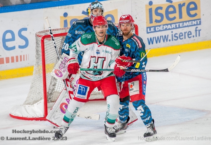 Photo hockey Ligue Magnus - Ligue Magnus : 6ème journée  : Grenoble  vs Anglet - Grenoble sans forcer