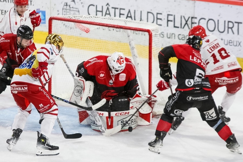 Photo hockey Ligue Magnus - Ligue Magnus : 6ème journée : Amiens  vs Briançon  - Victoire d