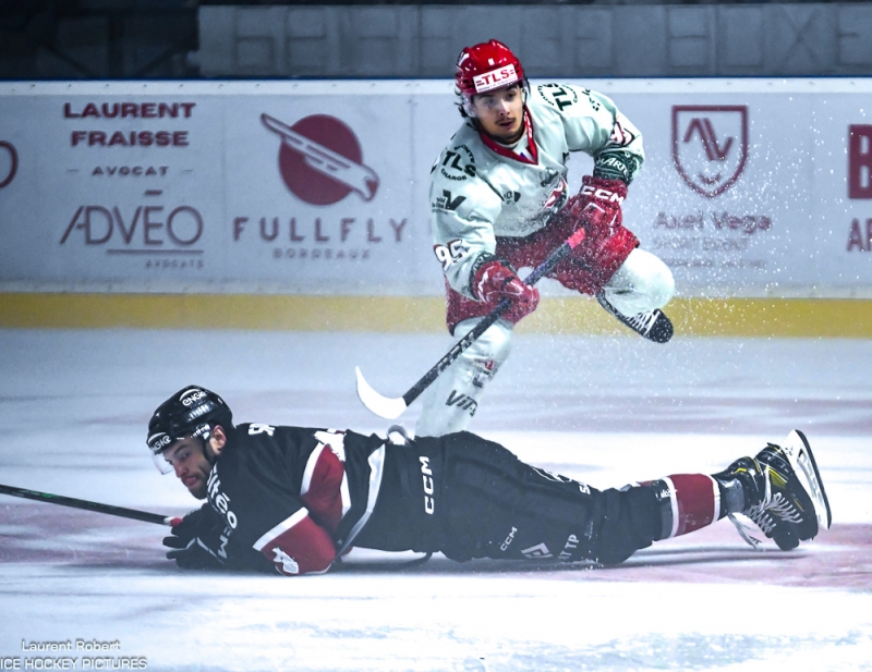 Photo hockey Ligue Magnus - Ligue Magnus : 6ème journée : Bordeaux vs Cergy-Pontoise - Invincibilité conservée à Mériadeck 