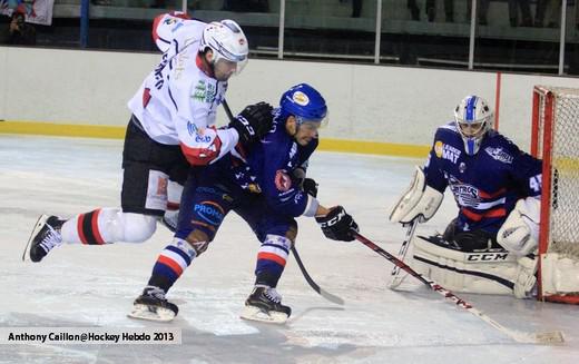 Photo hockey Ligue Magnus - Ligue Magnus : 6ème journée : Brest  vs Briançon  - Rencontre tumultueuse au Rinkla Stadium !