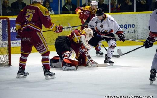 Photo hockey Ligue Magnus - Ligue Magnus : 6ème journée : Dijon  vs Nice - Messire le Duc triomphe sur ses terres