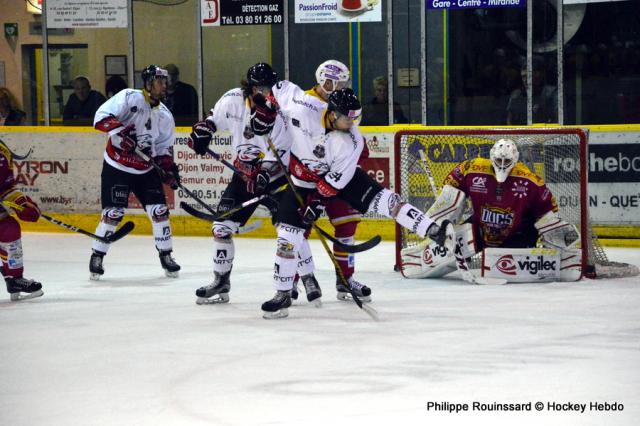 Photo hockey Ligue Magnus - Ligue Magnus : 6ème journée : Dijon  vs Nice - Messire le Duc triomphe sur ses terres