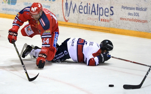 Photo hockey Ligue Magnus - Ligue Magnus : 6ème journée : Grenoble  vs Angers  - Pas le soir des grenoblois !