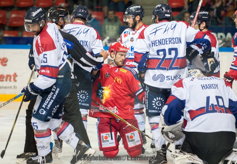 Photo hockey Ligue Magnus - Ligue Magnus : 6ème journée : Grenoble  vs Angers  - Pas le soir des grenoblois !