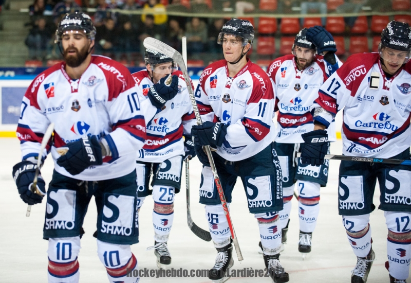 Photo hockey Ligue Magnus - Ligue Magnus : 6ème journée : Grenoble  vs Angers  - Pas le soir des grenoblois !