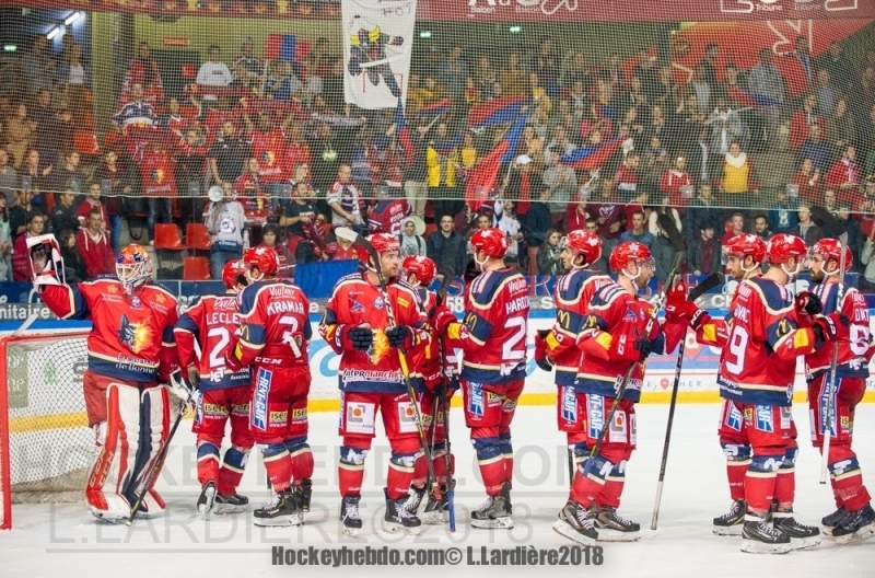 Photo hockey Ligue Magnus - Ligue Magnus : 6ème journée : Grenoble  vs Nice - Grenoble fait parler la poudre