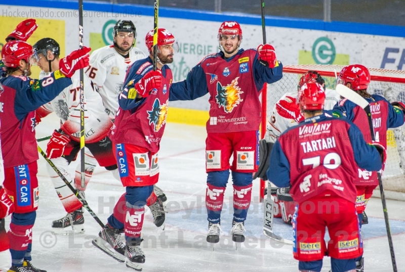Photo hockey Ligue Magnus - Ligue Magnus : 6ème journée : Grenoble  vs Nice - Grenoble torpille Nice ! 