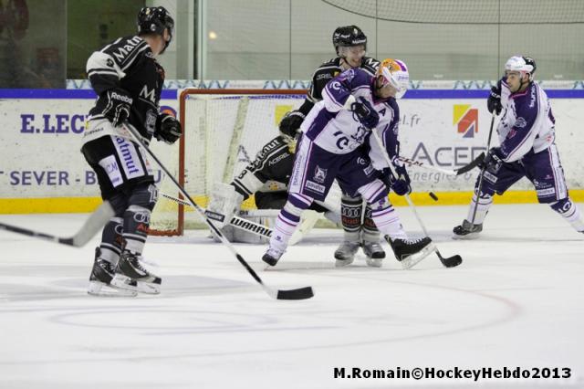 Photo hockey Ligue Magnus - Ligue Magnus : 6ème journée : Rouen vs Epinal  - Rouen sur sa lancée