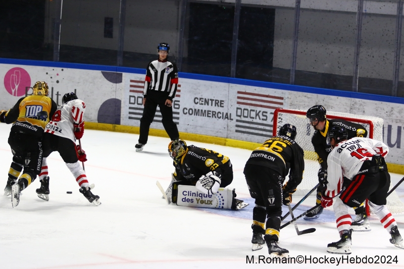 Photo hockey Ligue Magnus - Ligue Magnus : 6ème journée : Rouen vs Nice - LM : Première à domicile réussie.