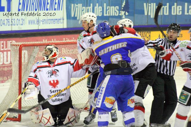 Photo hockey Ligue Magnus - Ligue Magnus : 6ème journée : Villard-de-Lans vs Briançon  - Net et sans bavure ! 