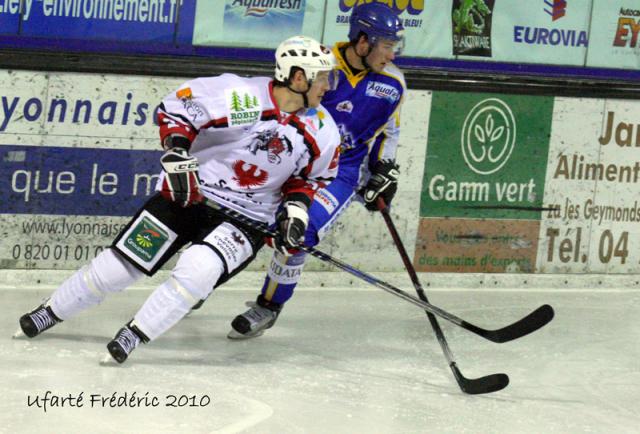 Photo hockey Ligue Magnus - Ligue Magnus : 6ème journée : Villard-de-Lans vs Briançon  - Net et sans bavure ! 