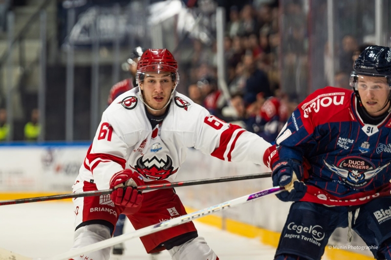 Photo hockey Ligue Magnus - Ligue Magnus : 6Ã¨me journÃ©e  : Angers  vs Briançon  - Briançon s