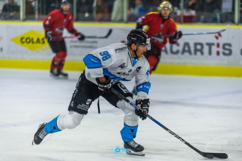 Photo hockey Ligue Magnus - Ligue Magnus : 6Ã¨me journÃ©e  : Chamonix  vs Marseille - Marseille s
