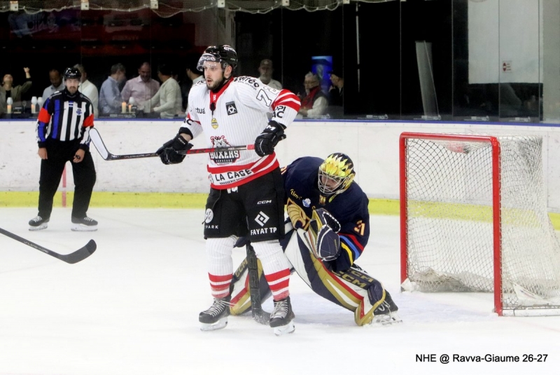 Photo hockey Ligue Magnus - Ligue Magnus : 6Ã¨me journÃ©e  : Nice vs Bordeaux - les Aigles font tomber le champion