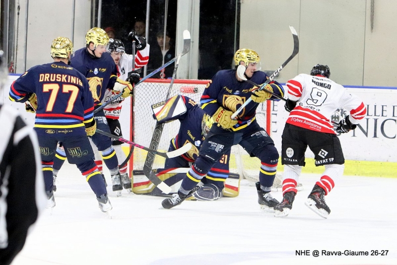 Photo hockey Ligue Magnus - Ligue Magnus : 6Ã¨me journÃ©e  : Nice vs Bordeaux - les Aigles font tomber le champion