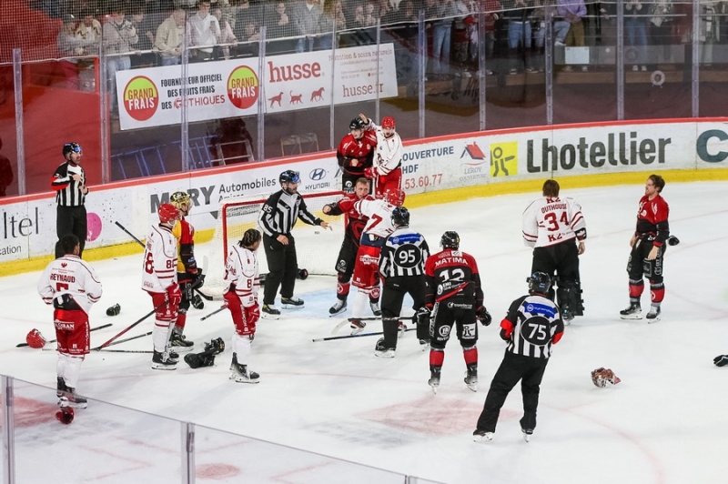 Photo hockey Ligue Magnus - Ligue Magnus : 6ème journée : Amiens  vs Briançon  - Victoire d
